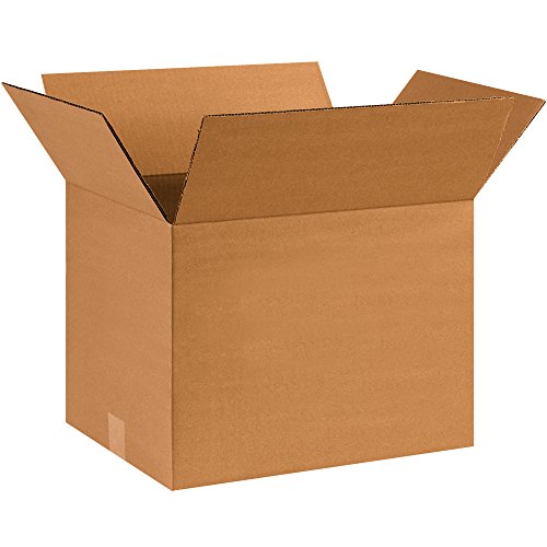 BOX USA Shipping Boxes Heavy Duty 16"L x 12"W x 12"H, 15-Pack | Corrugated Cardboard Box for Packing, Moving and Storage - style: Heavy-Duty