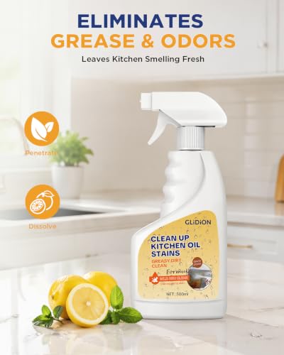 Heavy Duty Kitchen Degreaser Spray, 16.9 Fl Oz * 2PCS - size: 33.8 Fl Oz (Pack of 1)