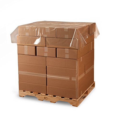 60" x 60" Clear Poly Sheeting / Pallet Top Sheets 2 mil (175 per Roll)