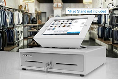 Cash Register Drawer 13 in, White