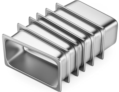 ZeroPone 6 Pack Hotel Pans 1/3 Size 6" Deep Stainless Steel Steam Table Pan - color: 6 INCH, size: 1/3 SIZE