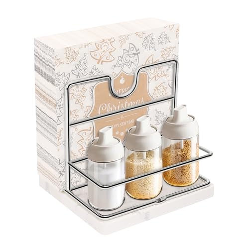 Livabber Napkin Holder, Metal Napkin Storage with Salt and Pepper Shakers Caddy Modern Napkin Dispenser for Table Kitchen Countertop, Not Including Salt and Pepper Shakers (Middle Marble, Chrome) - color: Chrome, size: Middle Marble