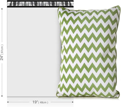 Metronic Poly Mailers 19x24 1200PC Shipping Bags for Clothes Small Business - color: White, size: 19x24 1200PC