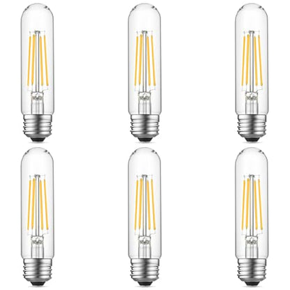 5" T10 Tubular LED Light Bulb, 60W Eq, Dimmable, Cool White 4000K, 6-Pack - color: Cool White, size: 5 Inch- 6 Count
