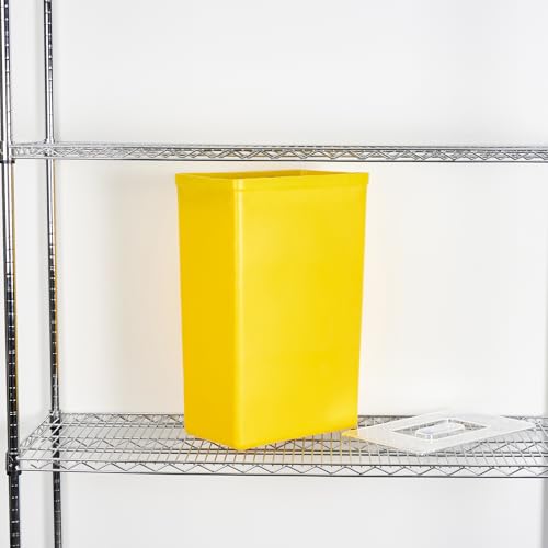 Restaurantware 10 gal Yellow Plastic Cup Ingredient Bin - color: Yellow