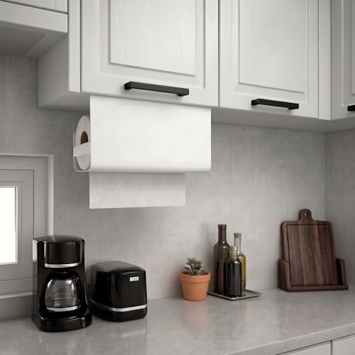 Arakio, Paper Towel Holder Under Cabinet No Drilling Kitchen Roll Dispenser