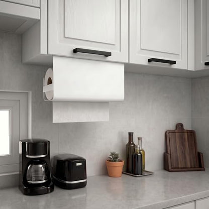 Arakio, Paper Towel Holder Under Cabinet No Drilling Kitchen Roll Dispenser