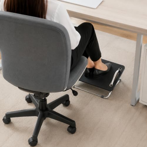 Jobri Under-Desk Footrest – Adjustable, Non-Slip Ergonomic Footrest