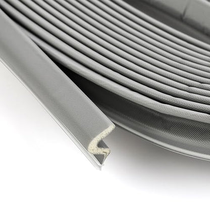 Ravinte Weather Stripping Door Seal, Q-Shaped Kerf Foam Strip, 8 FT, Grey - color: Gray, size: 8 Feet