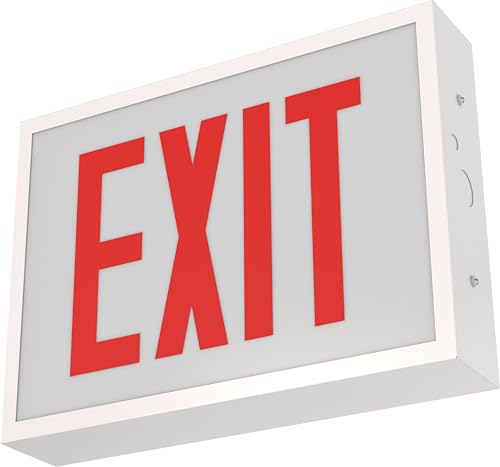Lithonia Lighting TCE Commercial Steel Exit Sign (Pack of 1)