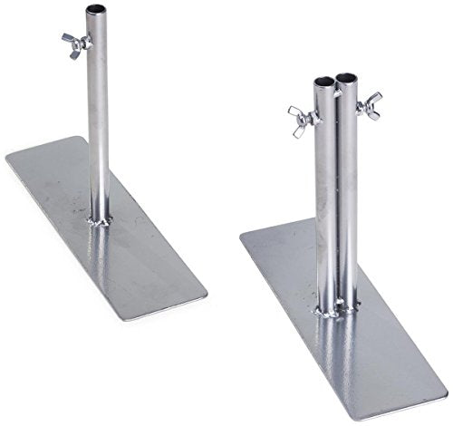 Displays2go Art Display Grids, Floor Standing, Silver