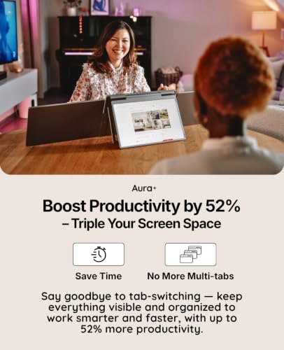 Triple Go 16" Plus | Portable Monitor Extender - size: 3x 16" Full HD+