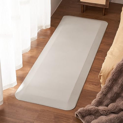 VEVOR Fall Mat for Elderly, 3/4-inch Thickened Fall Prevention Pad with Beveled Edge, Anti-Slip Bedside Safety Floor Mat for Seniors, Handicaps, Patients (24 x 70 inch) - size: 3/4 inch