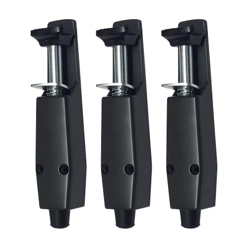 Pacific Doorware Step Down Door Stopper Heavy Duty, Bronze, 3 Pack - size: 3 Pack, style: Duronotic Bronze