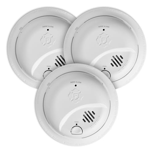 First Alert Hardwire Smoke Alarm - size: 3-Pack, style: Precision Detection