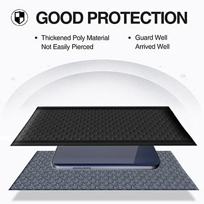 UCGOU Bubble Mailers 4x8" Black 50 Pack Usable Size 4x7" Padded Envelopes - color: Black, size: 4x8" 50PC