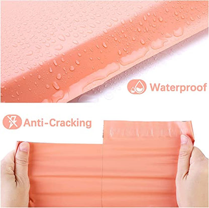 Metronic 10x13 Poly Mailers 300Pcs, Bulk Shipping Bags for Small Business - color: Peach Pink, size: 10x13 300PC