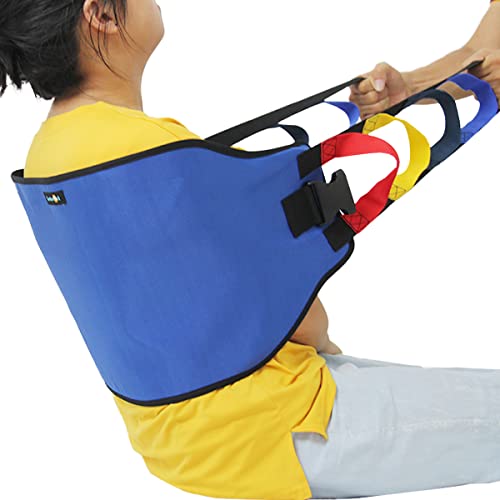Transfer Sling, Transfer Belt for Elderly, Gait Belts for Seniors - color: Blue 1