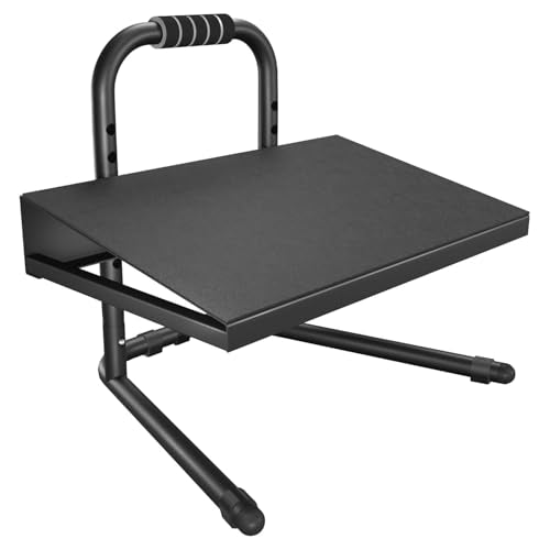 Height Adjustable Under Desk Foot Rest with Soft Grip Handle