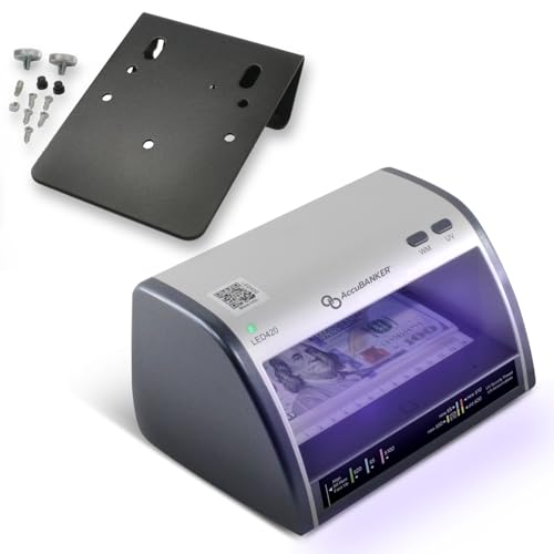 AccuBANKER LED420 Cash and Card Detector with AccuSTAND - style: Stand Bundle