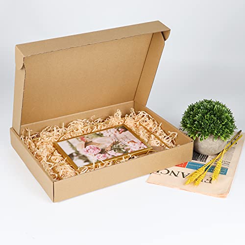 PHAREGE 25 Pack 13x10x2 inch Cardboard Shipping Boxes, Brown Mailing Box - color: Brown, size: 13x10x2 inch 25 Pack
