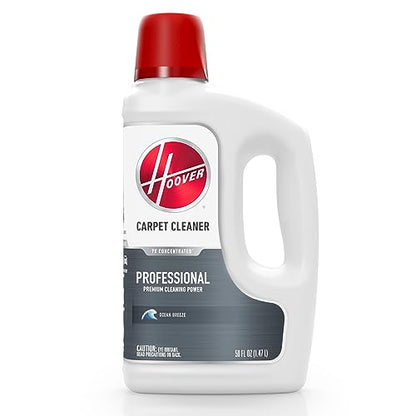 Hoover Prime Professional Carpet Cleaner Solution, 50 oz, Ocean Breeze - size: 50 Fl Oz (Pack of 1)