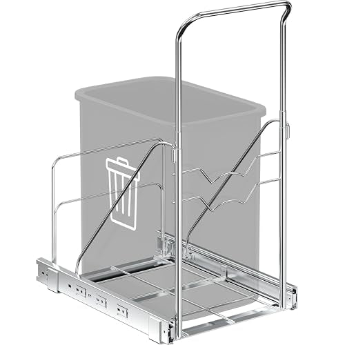 Simple Houseware Pull Out Trash Can Shelf (for 7~13 Gal, Can Not Included)
