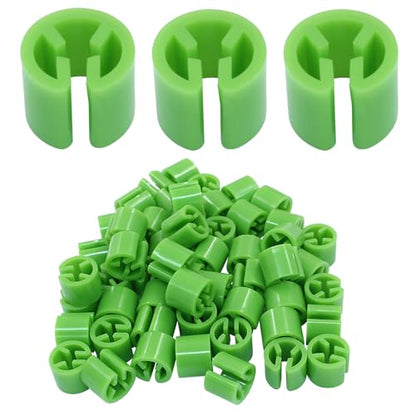 Clothes Hanger Marker, Light Green, 100Pcs - color: Light Green
