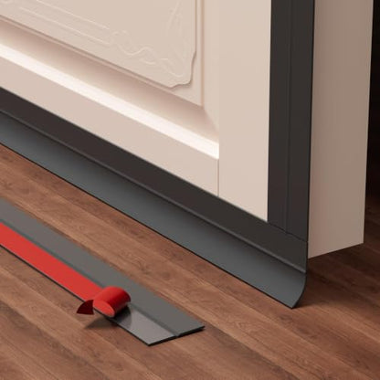Weather Stripping, 2 in x 20 ft Black Silicone Door Seal Strip - color: Black, size: 2 Inch x 20 Feet