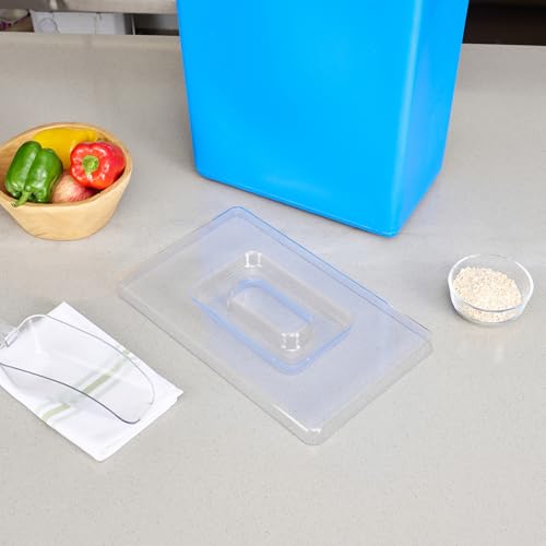 Restaurantware Clear Plastic Lid, 15.5 x 9.4 In - color: Clear