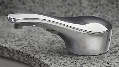 Bobrick 824 Automatic Liquid Soap Dispenser, Top-Fill Touch-Free Soap Spout 34-fl oz. (1.0-L) Liquid Soap Capacity, For Public Restroom Countertops 1-3/8” Mounting Diameter, Chrome Finish - size: 1" Mounting Diameter
