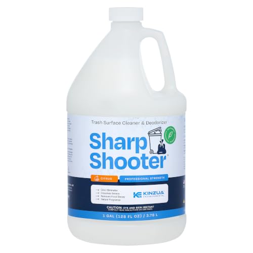 Sharpshooter Trash Can Cleaner, Odor Eliminator & Degreaser, Citrus, 1 Gal - size: 128 Fl Oz (Pack of 1)