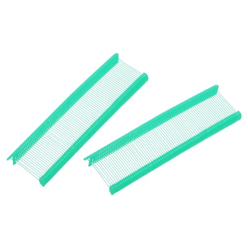 MECCANIXITY 1000 Pcs Standard Tagging Barb Fasteners, 1 Inch Light Green Tagging Gun Fasteners Tagging Gun Refill Plastic Garment for Clothing Fine Stitch Price Refills Tag Label - color: Light Green, size: 1 Inch