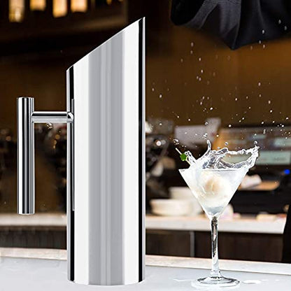 Stainless Steel with Ice Guard Cold Drinking Pitcher Home Hotel Water Pot (1.5L)