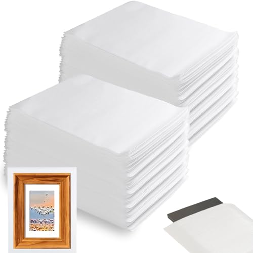 XHmax 100PCS 8x10Inch Cushioning Foam Pouche for Moving and Storing - size: 100PCS-8X10IN(0.5T)