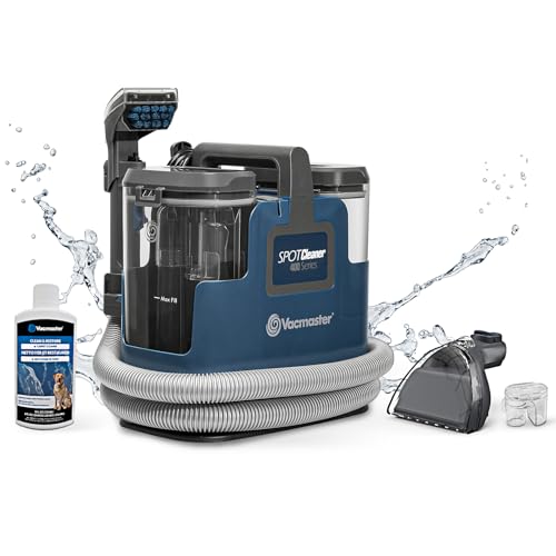 Vacmaster 400 Series Portable Carpet & Upholstery Spot Cleaner Machine - color: Ink Blue