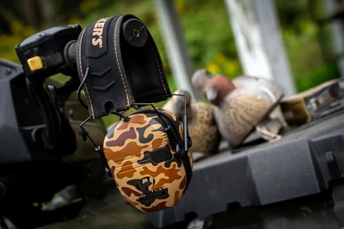Walker's Razor Slim Electronic Muff - color: Duck Camo, size: One Size (4-Pack)