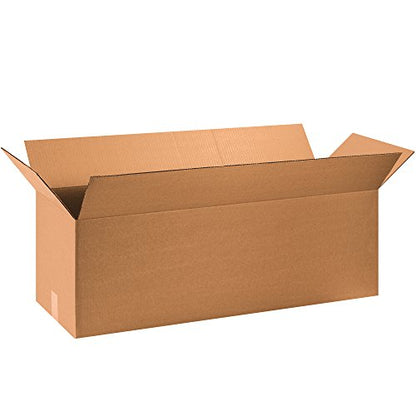 BOX USA 36x12x12 Long Corrugated Boxes, Long, 36L x 12W x 12H, Pack of 15 | Shipping, Packaging, Moving, Storage Box for Home or Business, Strong Wholesale Bulk Boxes - style: Standard Corrugated