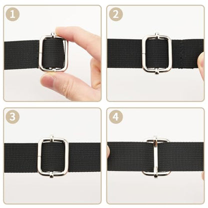 DEVPSISR Metal Buckles Adjustable Slide for Purse Bag Hardware Making Supplies Backpack replacement Hardware Pin Strap Buckle - color: 1-1/2" Bronze 20pack, size: 1-1/2"