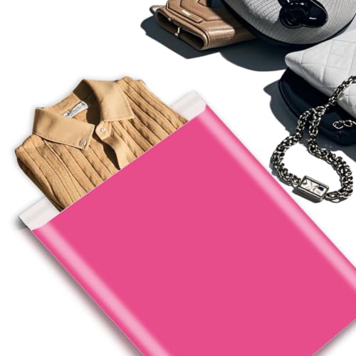 Poly Mailers 14.5x19 In 100 Pack Self Seal Shipping Envelope Bags Pink - color: Pink