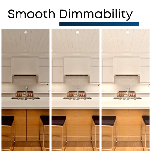 Feit Electric 4in LED Retrofit Recessed Downlight, 75W Eq, 2700K, 6 Pack - color: 2700K Soft White, size: 6 Count (Pack of 1)