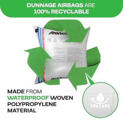 Dunnage Airbags 48" x 48", Pack of 10 - USA-Made Woven PP Dunnage Bags - size: 48" X 48" Bag
