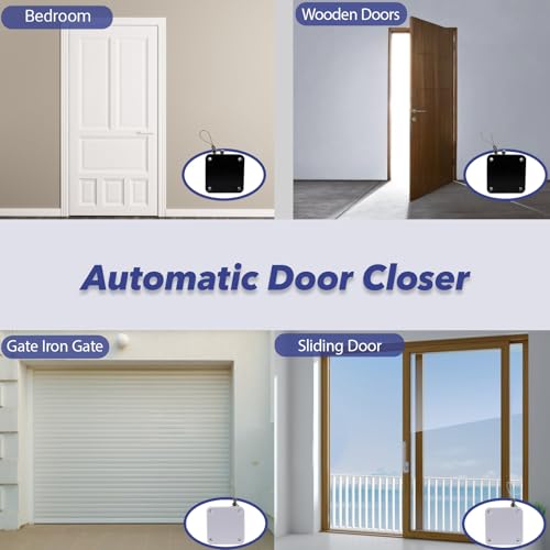 4-Pack Automatic Sliding Door Closer Set