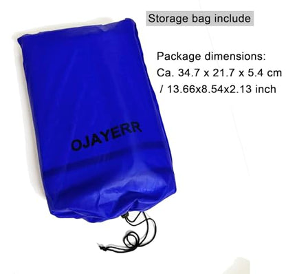 Camping Mat Insulated Sleeping Pad 78" x 39" Tent Floor Thermal Blanket