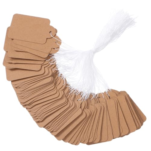 300pcs Pricing Tags with Strings,Hang Tags with String Attached