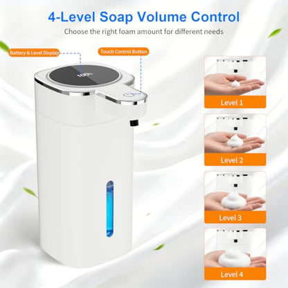 Smart Electric Foaming Soap Dispenser - color: White
