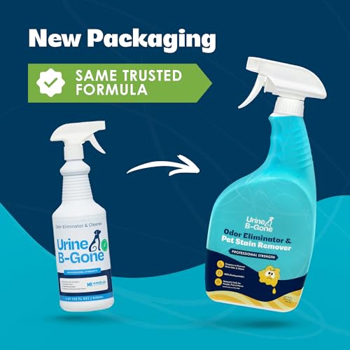 Urine B-Gone Enzyme Cleaner for Human, Cat & Dog Urine, Original, 32 oz - size: 32 Fl Oz (Pack of 1)