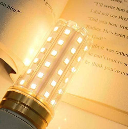 20W LED Corn Bulbs, 150W Incandescent Bulbs Equivalent, 3000K Warm White, Non-Dimmable, 2000Lm, E12 Small Edison Screw Light Bulbs, 3-Pack - color: Warm White E12