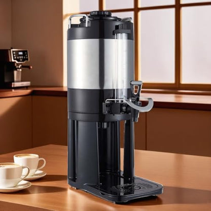 TQS CAFE Commercial Coffee Dispenser with Stand, 1.5 Gallon (6L)