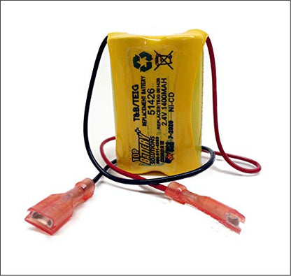 Teig/t&b 51426 Replacement Emergency Light Battery
